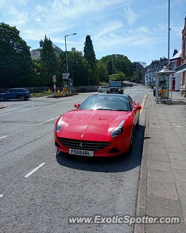 Ferrari California spotted in Alderley Edge, United Kingdom