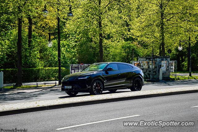 Lamborghini Urus spotted in Berlin, Germany