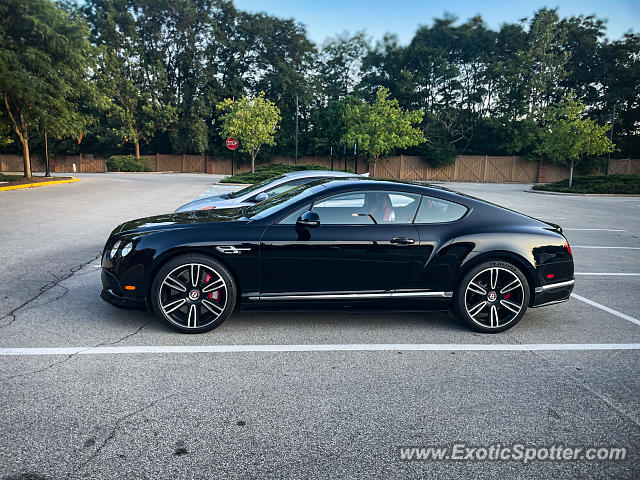 Bentley Continental spotted in Carmel, Indiana
