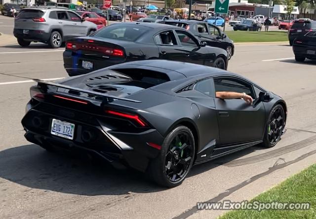 Lamborghini Huracan spotted in Birmingham, Michigan