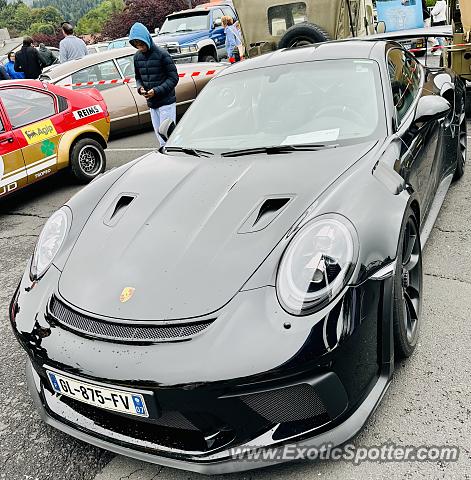Porsche 911 GT3 spotted in Chambon/Lignon, France