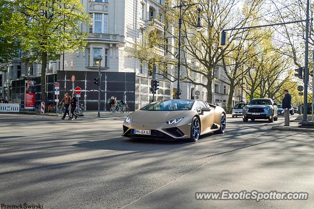 Lamborghini Huracan spotted in Berlin, Germany