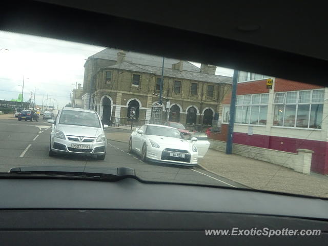 Nissan GT-R spotted in Great Yarmouth, United Kingdom