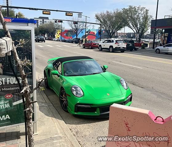 Porsche 911 Turbo spotted in Edmonton, Canada