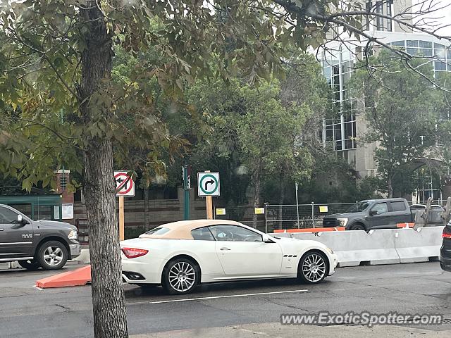 Maserati GranCabrio spotted in Edmonton, Canada