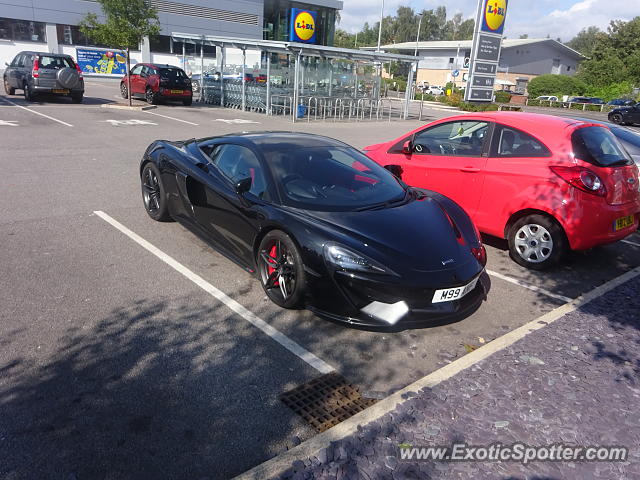 Mclaren 570S spotted in Stockport, United Kingdom