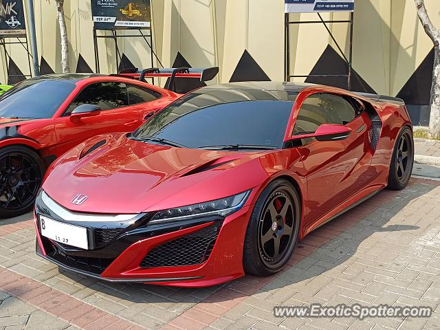 Acura NSX spotted in Jakarta, Indonesia