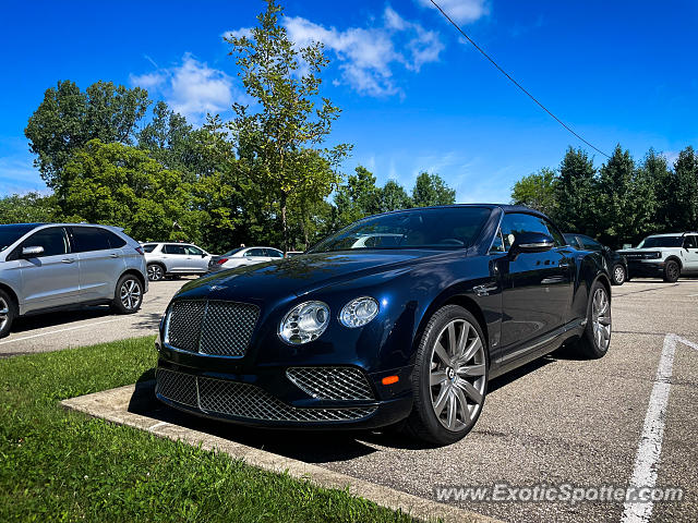 Bentley Continental spotted in Indianapolis, Indiana