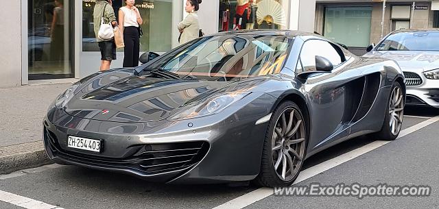 Mclaren MP4-12C spotted in Zurich, Switzerland