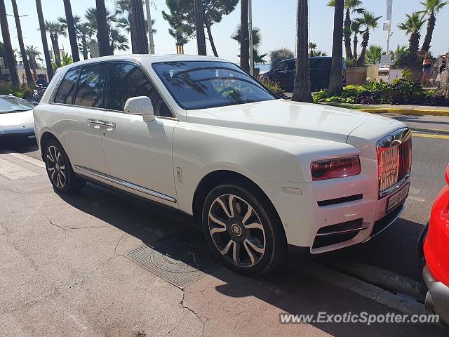 Rolls-Royce Cullinan spotted in Cannes, France