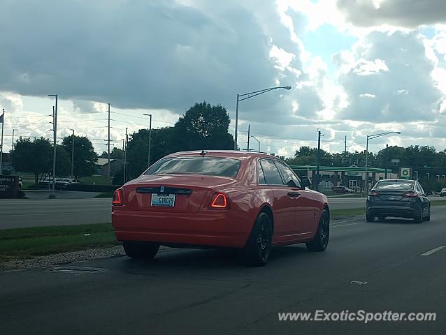 Rolls-Royce Ghost spotted in Plainfield, Indiana