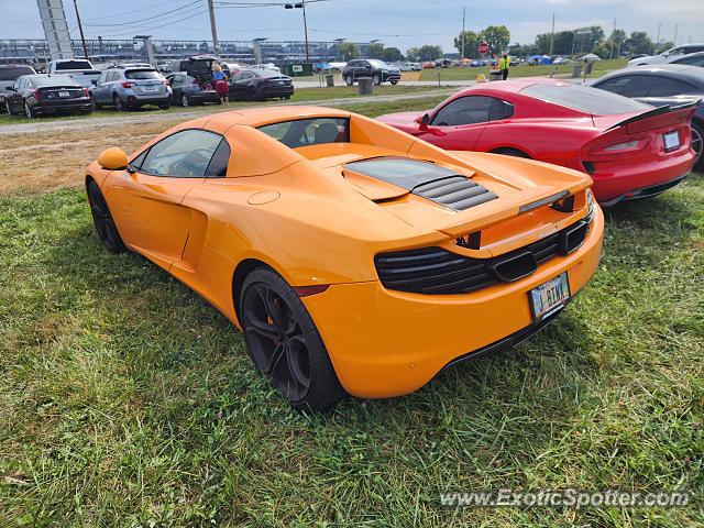 Mclaren MP4-12C spotted in Indianapolis, Indiana