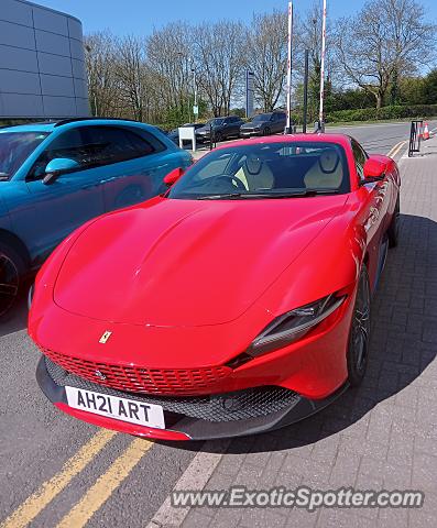 Ferrari Roma spotted in Handforth, United Kingdom