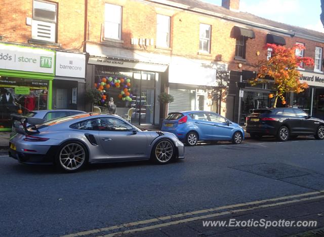 Porsche 911 GT2 spotted in Alderley Edge, United Kingdom