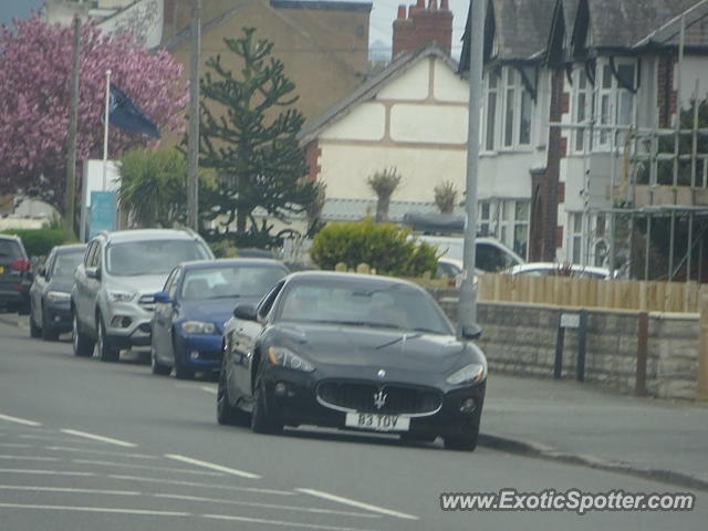 Maserati GranTurismo spotted in Rhyl, United Kingdom