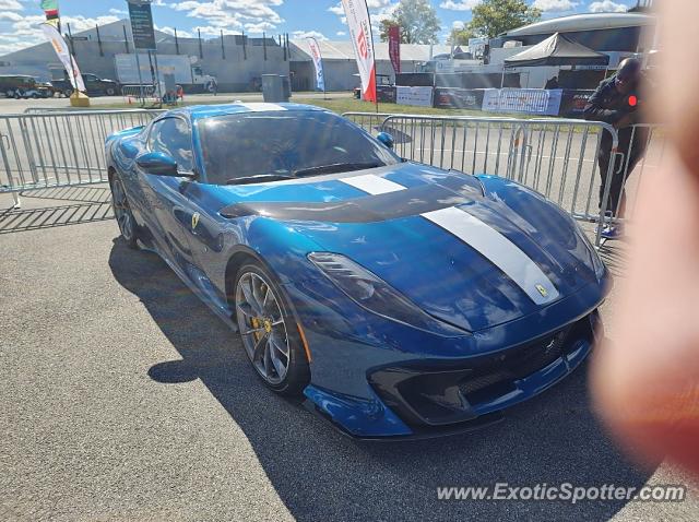 Ferrari 812 Superfast spotted in Speedway, Indiana