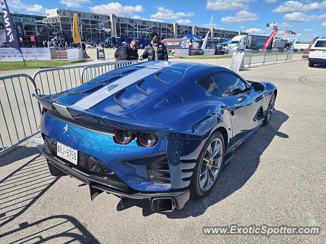 Ferrari 812 Superfast spotted in Speedway, Indiana