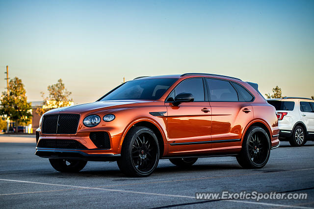 Bentley Bentayga spotted in Franklin, Indiana