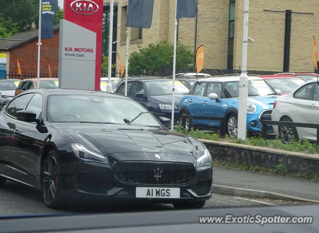 Maserati Quattroporte spotted in Altrincham, United Kingdom