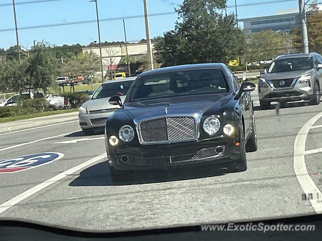 Bentley Mulsanne spotted in Jacksonvile, Florida