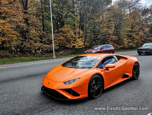 Lamborghini Huracan spotted in Parsippany, New Jersey