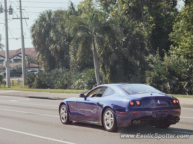Ferrari 612 spotted in Naples, Florida