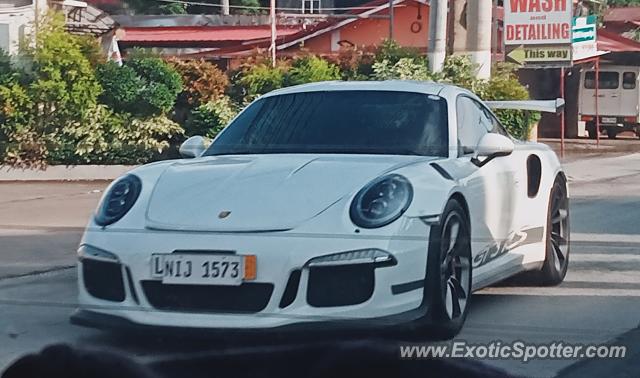 Porsche 911 GT3 spotted in Santa Rosa, Philippines
