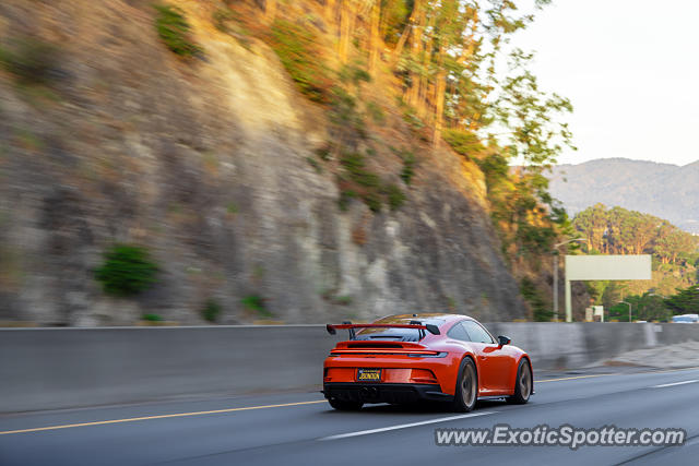 Porsche 911 GT3 spotted in Marin, California