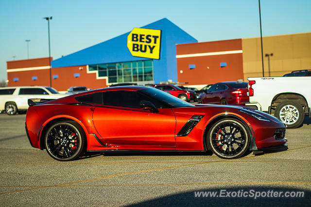 Chevrolet Corvette Z06 spotted in Greenwood, Indiana