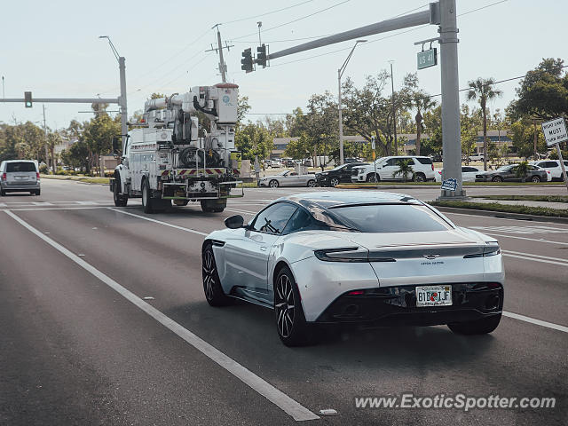 Aston Martin DB11 spotted in Fort Myers, Florida