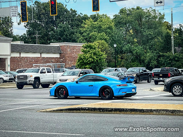 Porsche 911 GT3 spotted in Franklin, Indiana