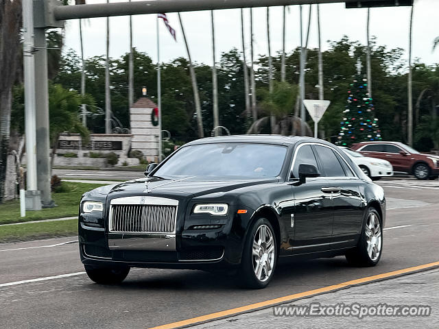 Rolls-Royce Ghost spotted in Clearwater Beach, Florida