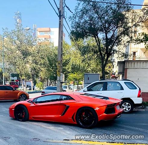 Lamborghini Aventador spotted in Tabriz, Iran