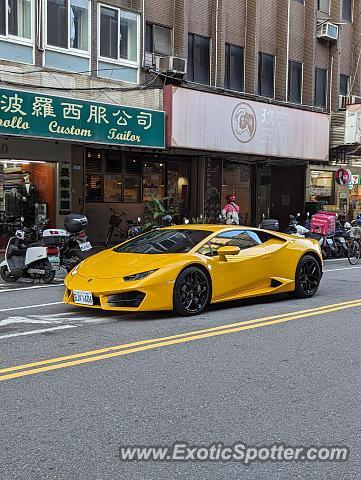 Lamborghini Huracan spotted in Taipei, Taiwan