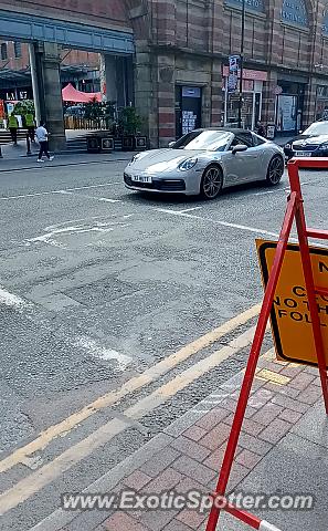 Porsche 911 spotted in Manchester, United Kingdom