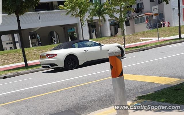 Maserati GranCabrio spotted in Singapore, Singapore