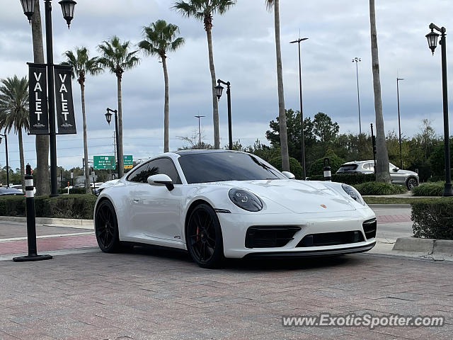 Porsche 911 spotted in Jacksonville, Florida