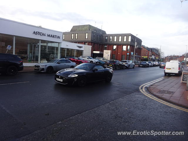 Jaguar XKR-S spotted in Wilmslow, United Kingdom