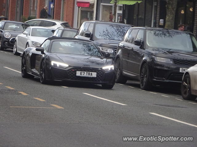 Audi R8 spotted in Alderley Edge, United Kingdom