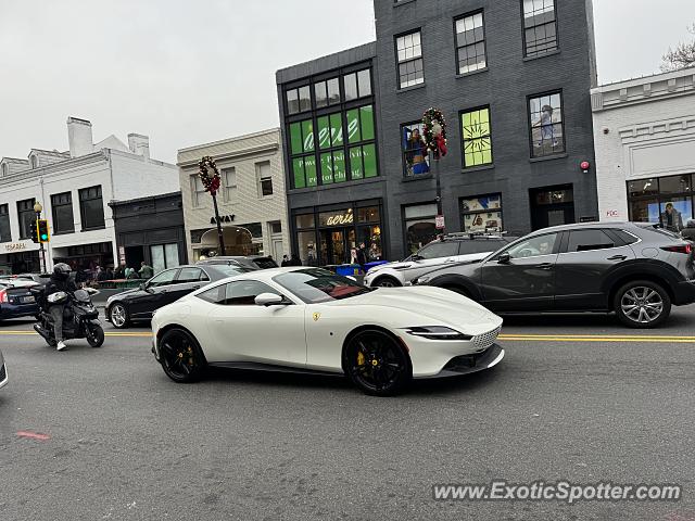 Ferrari Roma spotted in Washington DC, United States