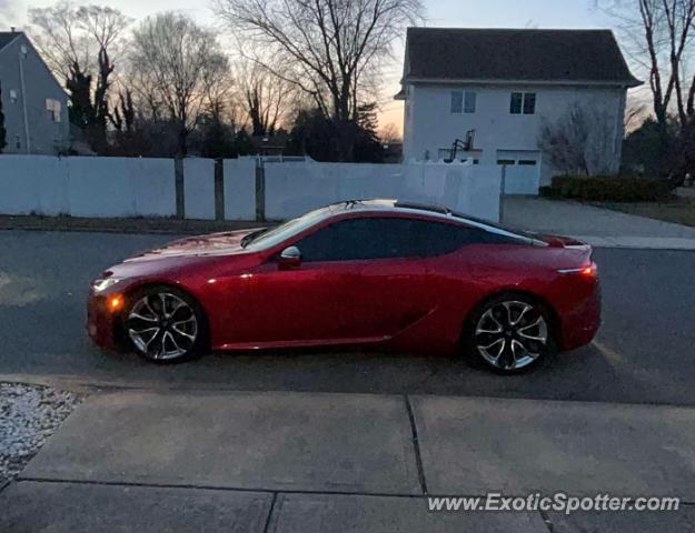 Lexus LC 500 spotted in Brick, New Jersey