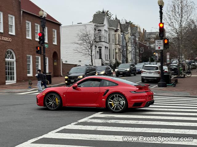 Porsche 911 Turbo spotted in Washington DC, United States