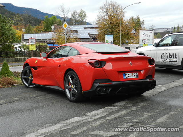 Ferrari Portofino spotted in Garmisch, Germany