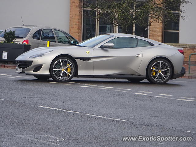 Ferrari Portofino spotted in Wilmslow, United Kingdom
