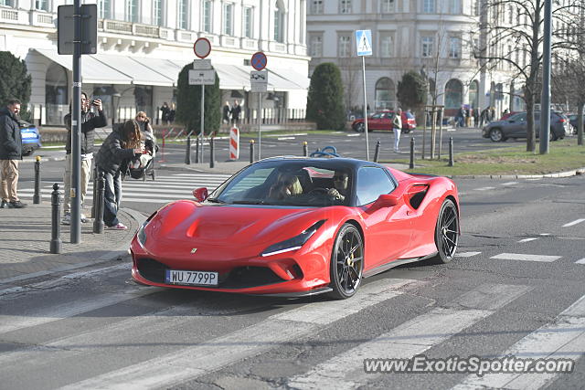 Ferrari F8 Tributo spotted in Warsaw, Poland
