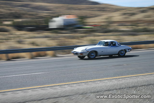 Jaguar E-Type spotted in Las Cruces, New Mexico