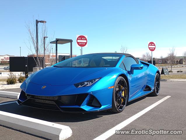 Lamborghini Huracan spotted in Noblesville, Indiana