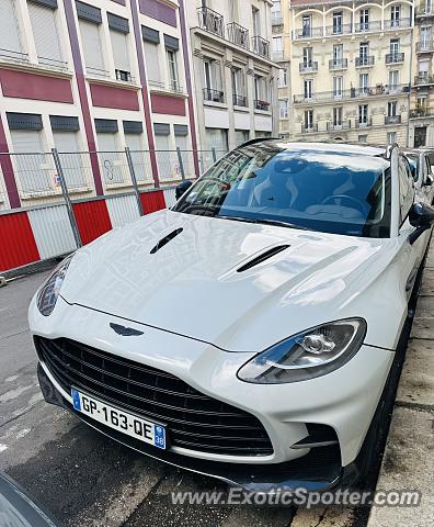 Aston Martin DBX spotted in Grenoble, France