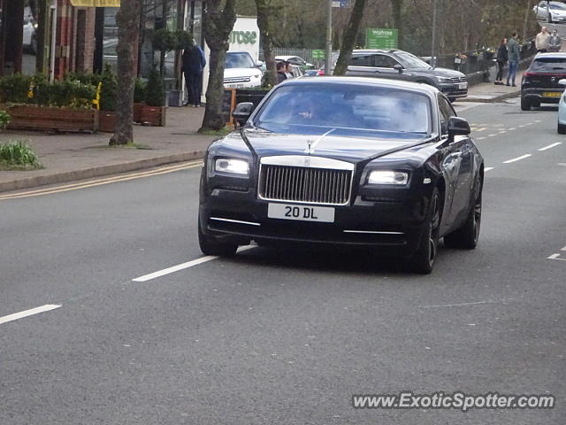 Rolls-Royce Wraith spotted in Alderley Edge, United Kingdom