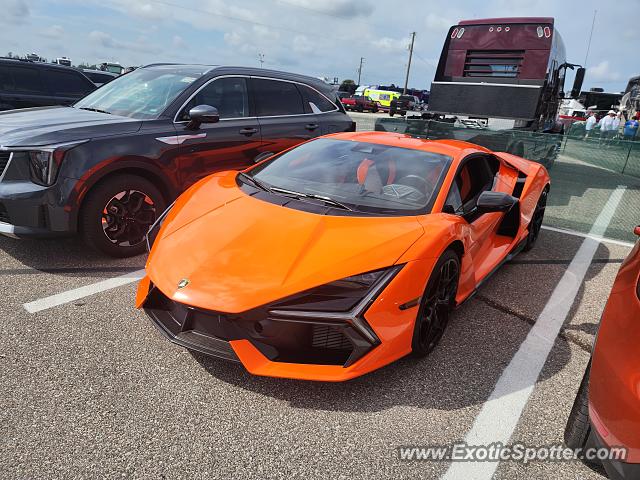 Lamborghini Aventador spotted in Sebring, Florida